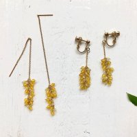 【 mimosa - ミモザ 】　アメリカンピアス・イヤリング