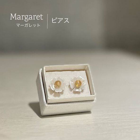 【 Margaret - マーガレット 】 ピアス・イヤリング