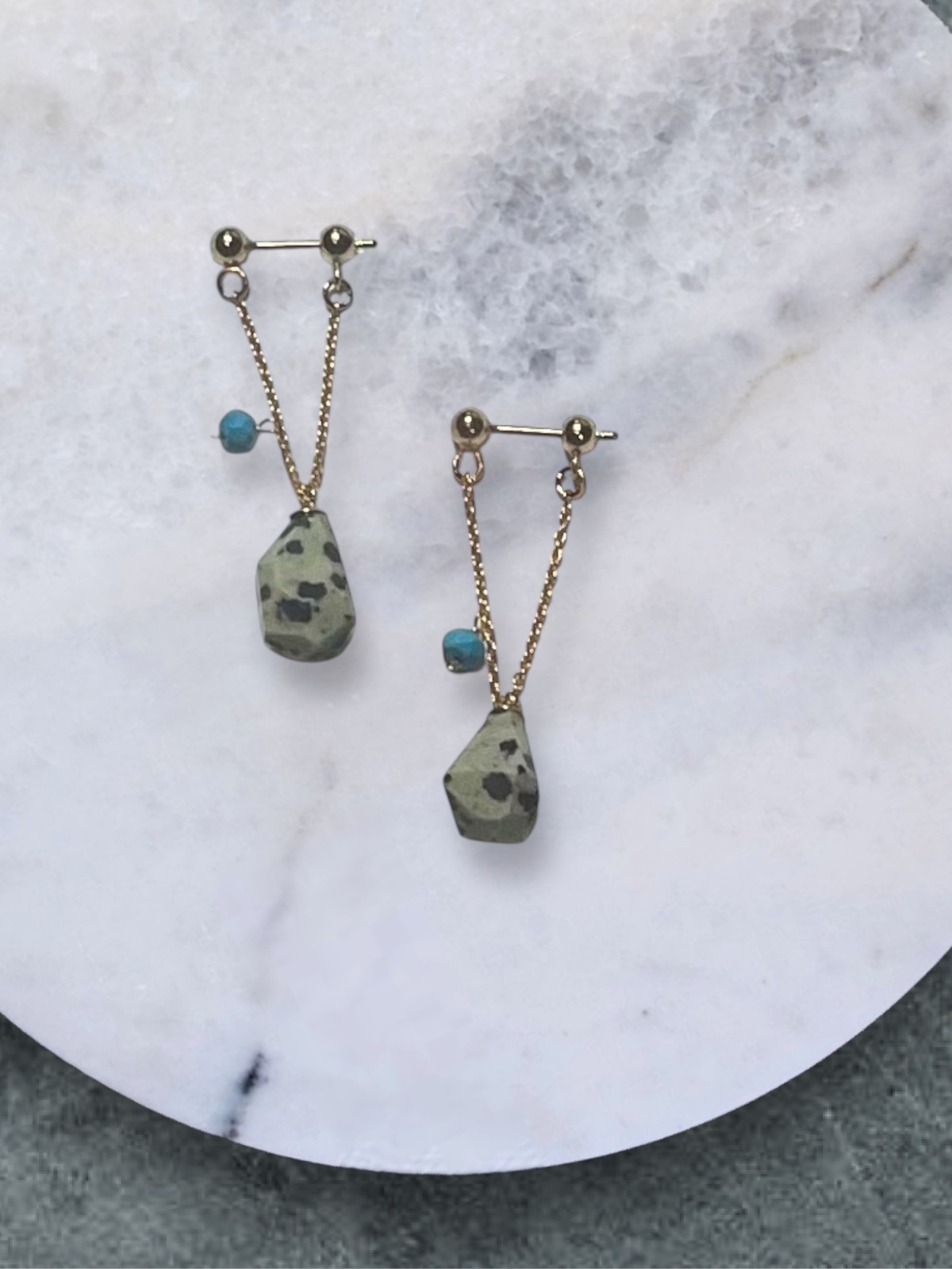 【 Dalmatian - ダルメシアン 】 ピアス